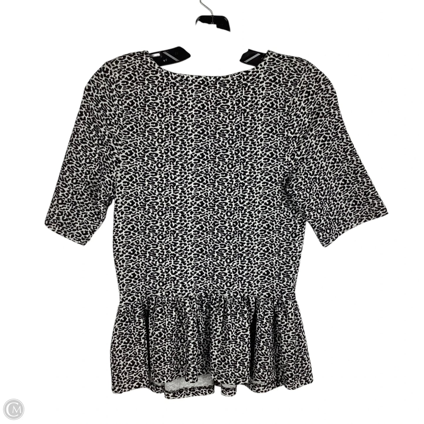 Top Short Sleeve By Maeve In Animal Print, Size: S