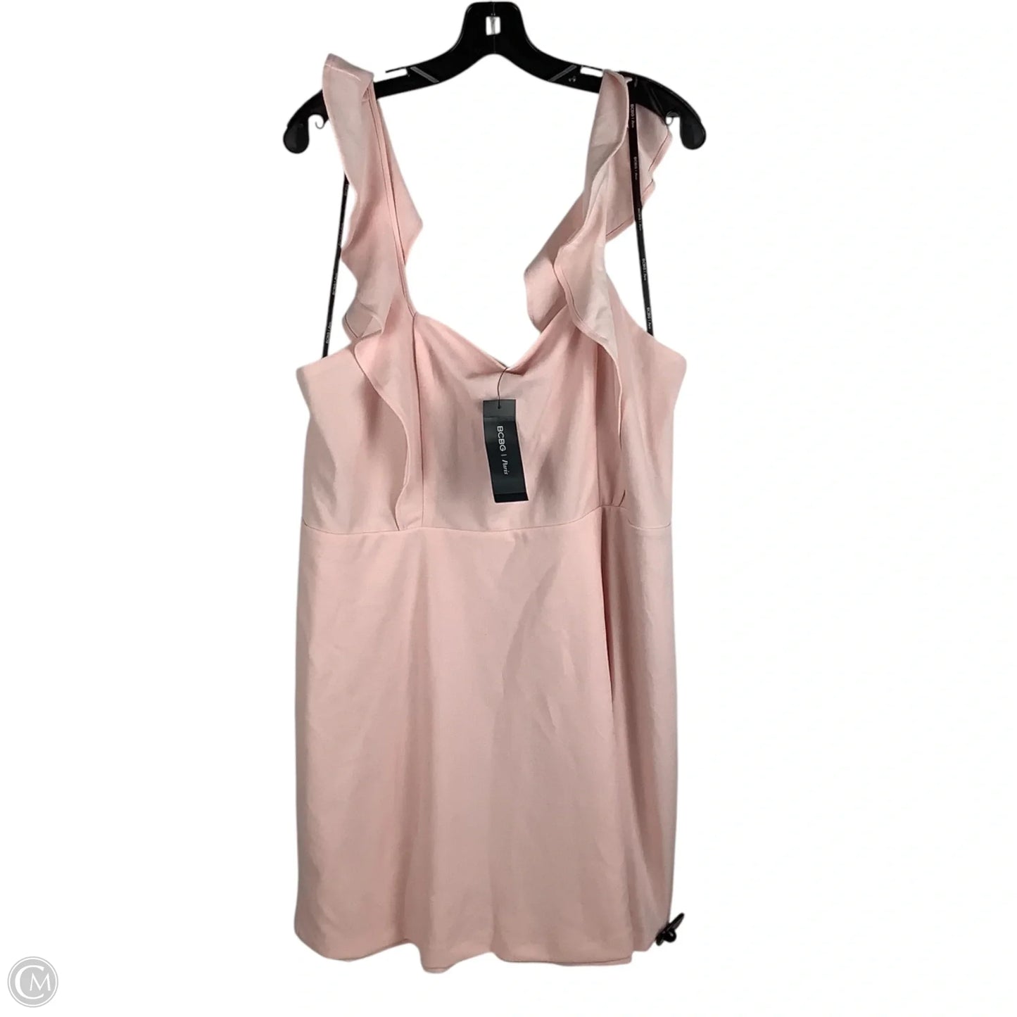 Dress Party Short By Bcbg In Pink, Size: Xxl