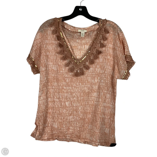 Swimsuit Top By J. Crew In Orange, Size: S