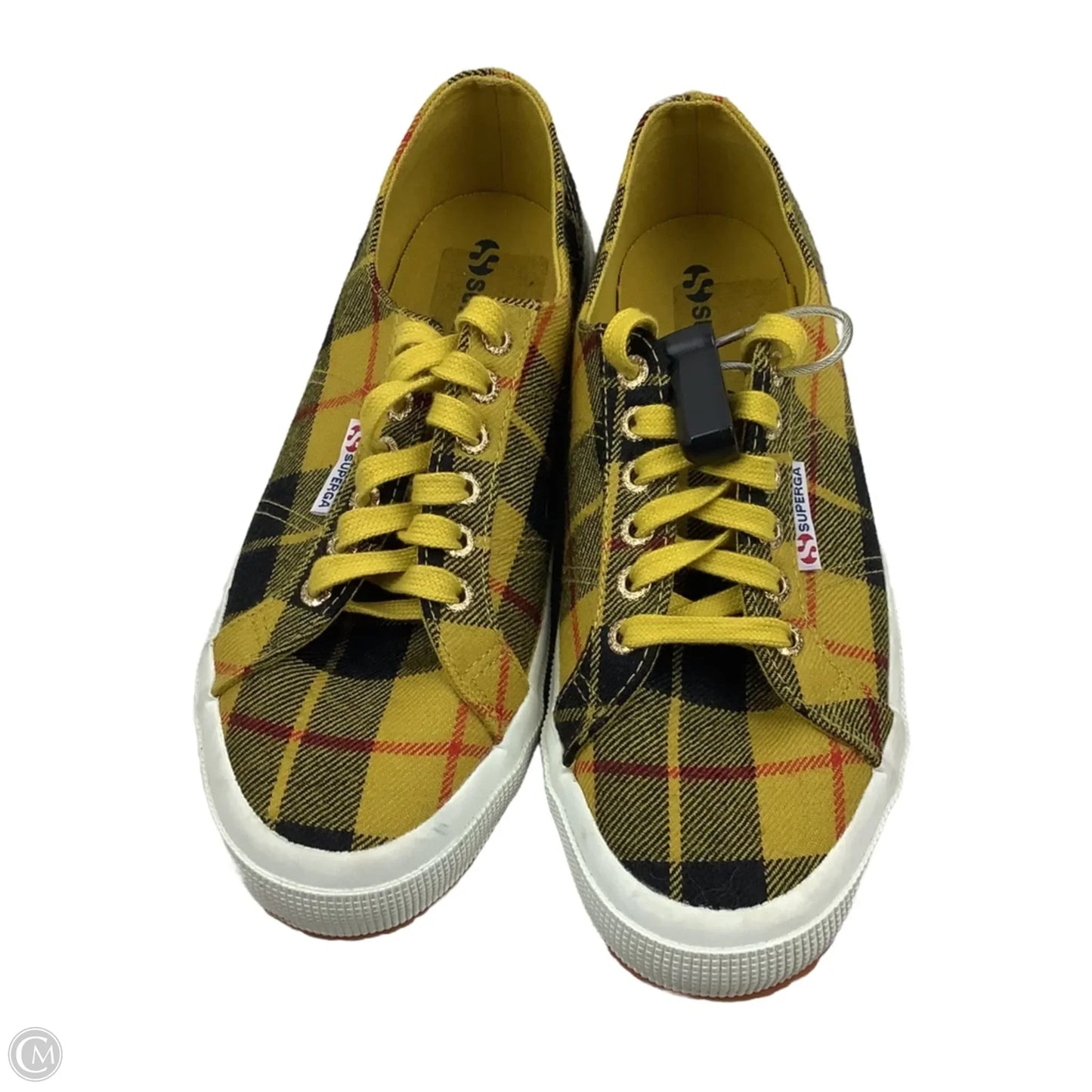 Shoes Sneakers By Superga In Yellow, Size: 9.5