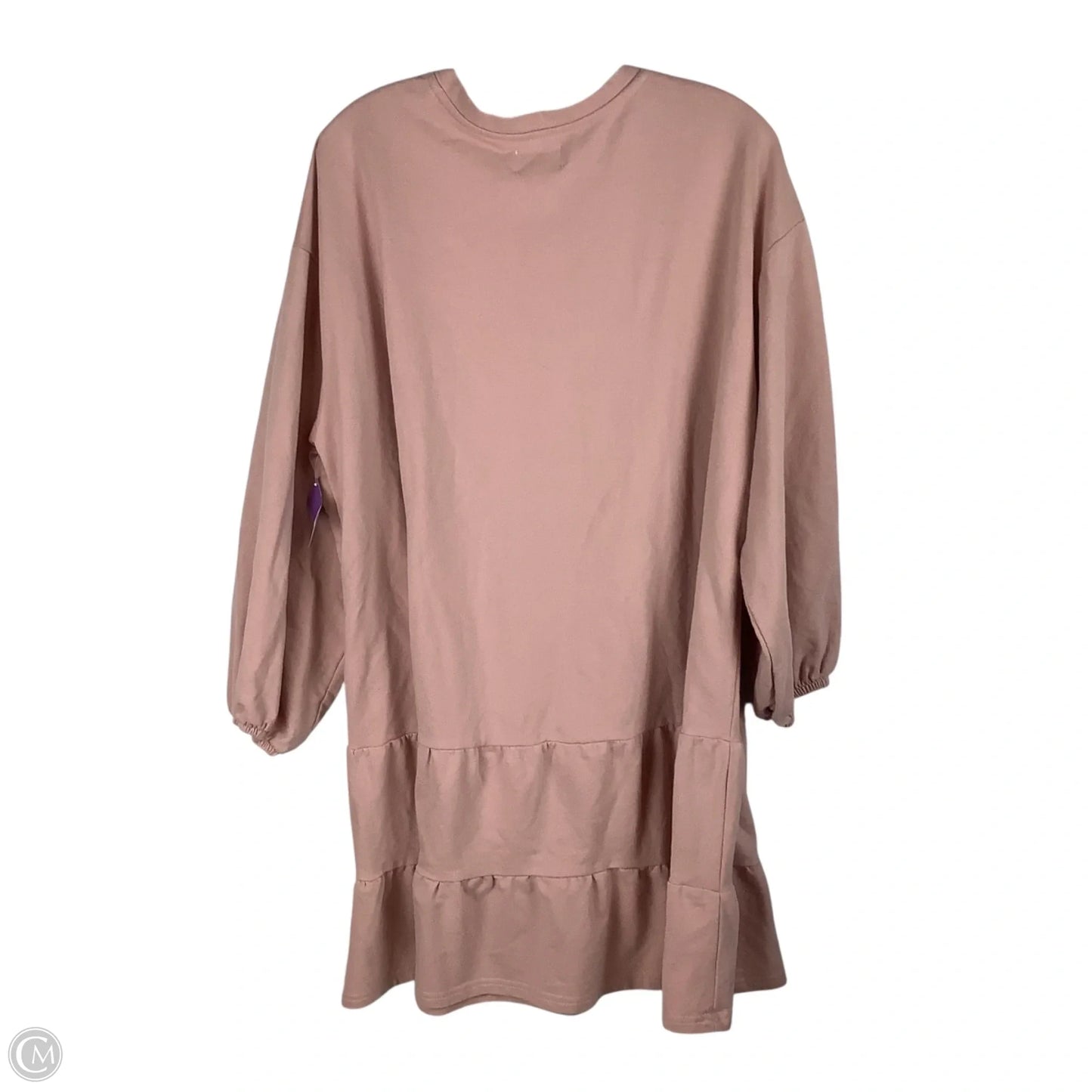 Dress Casual Midi By Mudpie In Pink, Size: L