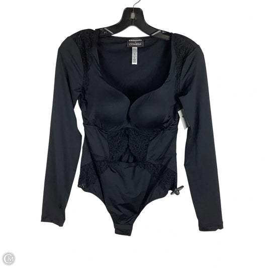 Bodysuit By Bcbgmaxazria In Black, Size: Est. M (brand size 3