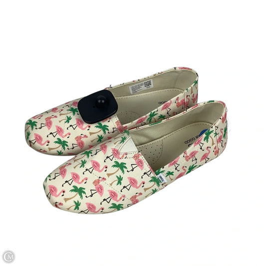 Shoes Flats By Toms In Tropical Print, Size: 6.5