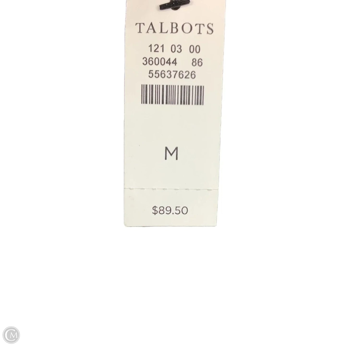 Vest Sweater By Talbots In Green, Size: M