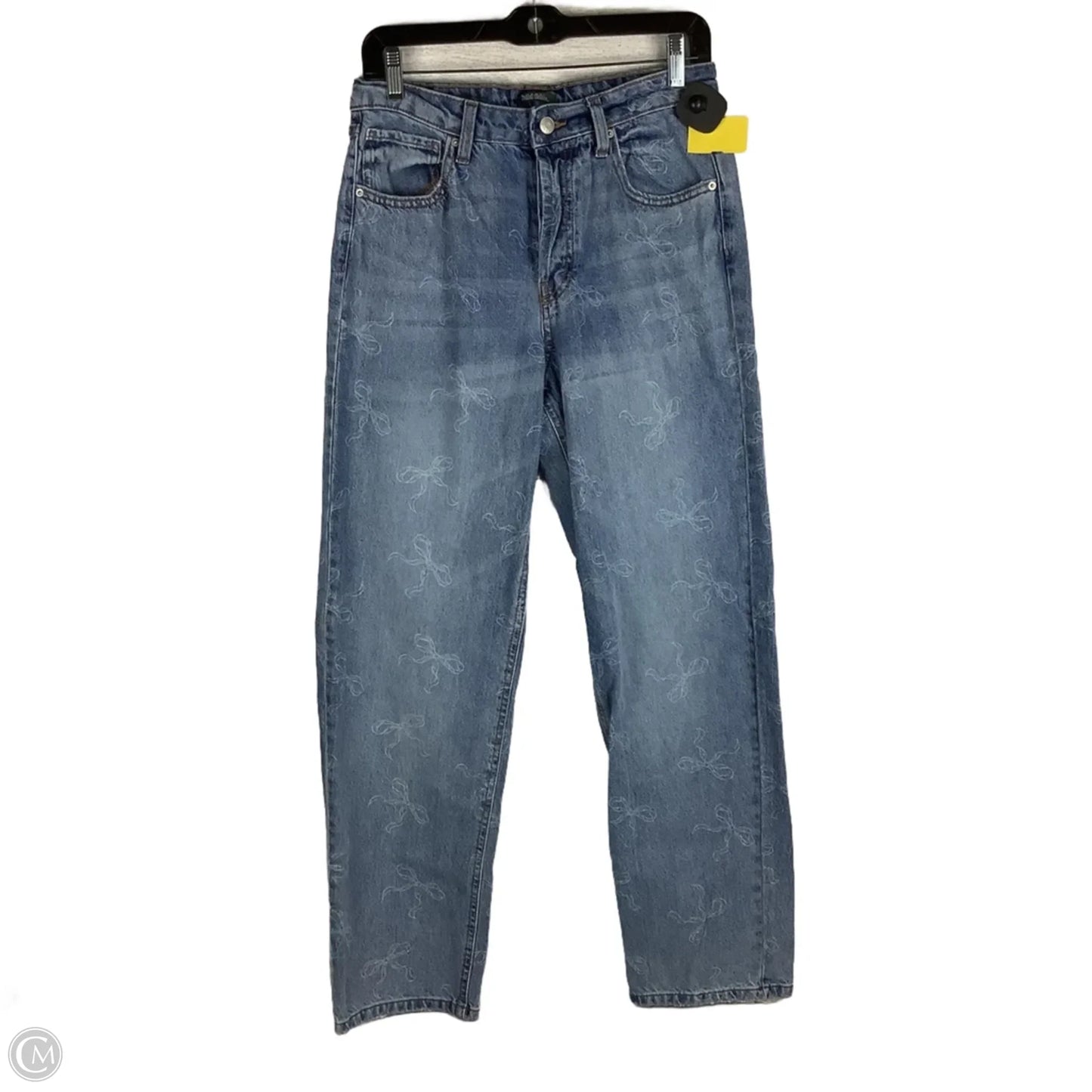 Jeans Straight By Wild Fable In Blue Denim, Size: 8