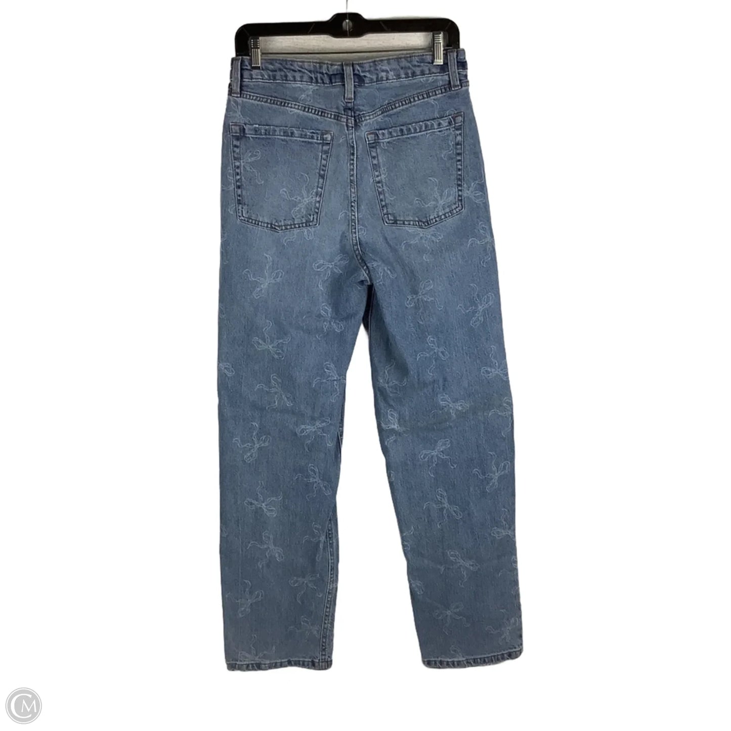 Jeans Straight By Wild Fable In Blue Denim, Size: 8