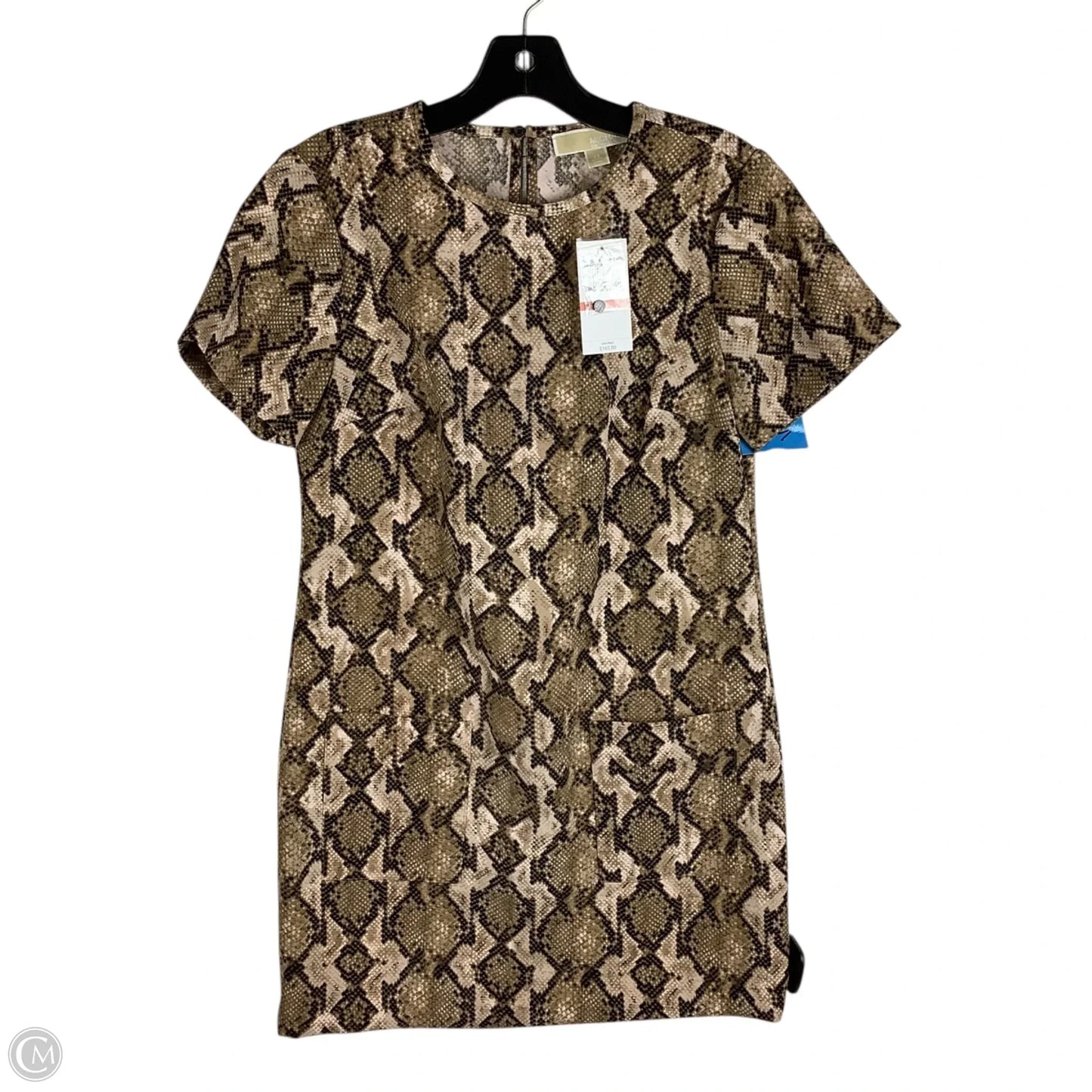 Dress Party Short By Michael By Michael Kors In Snakeskin Print, Size: Xs