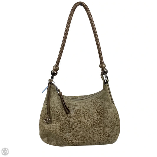 Handbag Leather By Brighton, Size: Medium