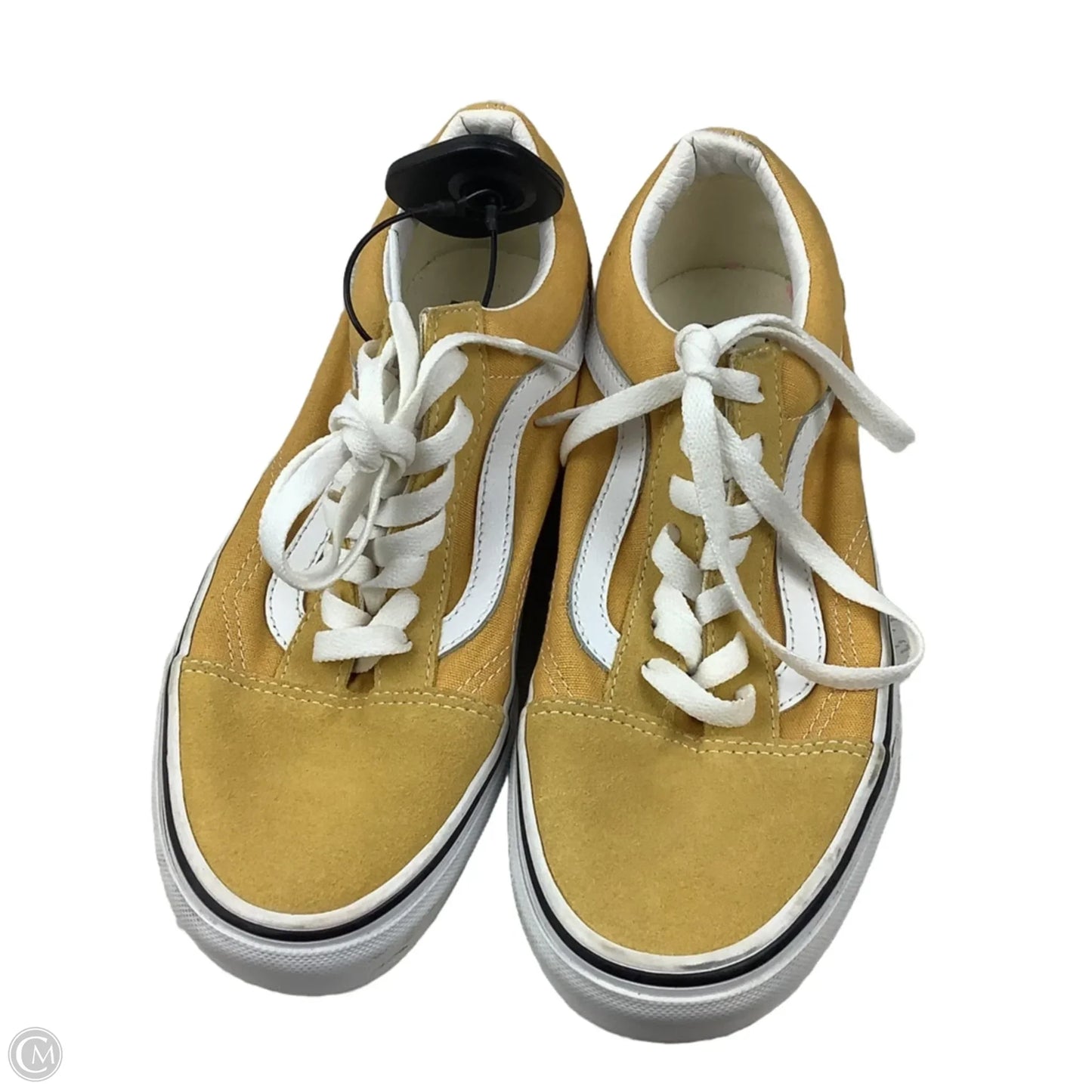 Shoes Sneakers By Vans In Yellow, Size: 7.5