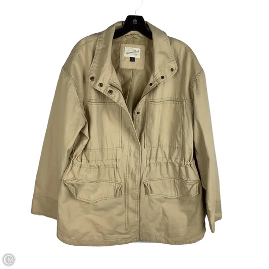 Jacket Utility By Universal Thread In Tan, Size: Xl