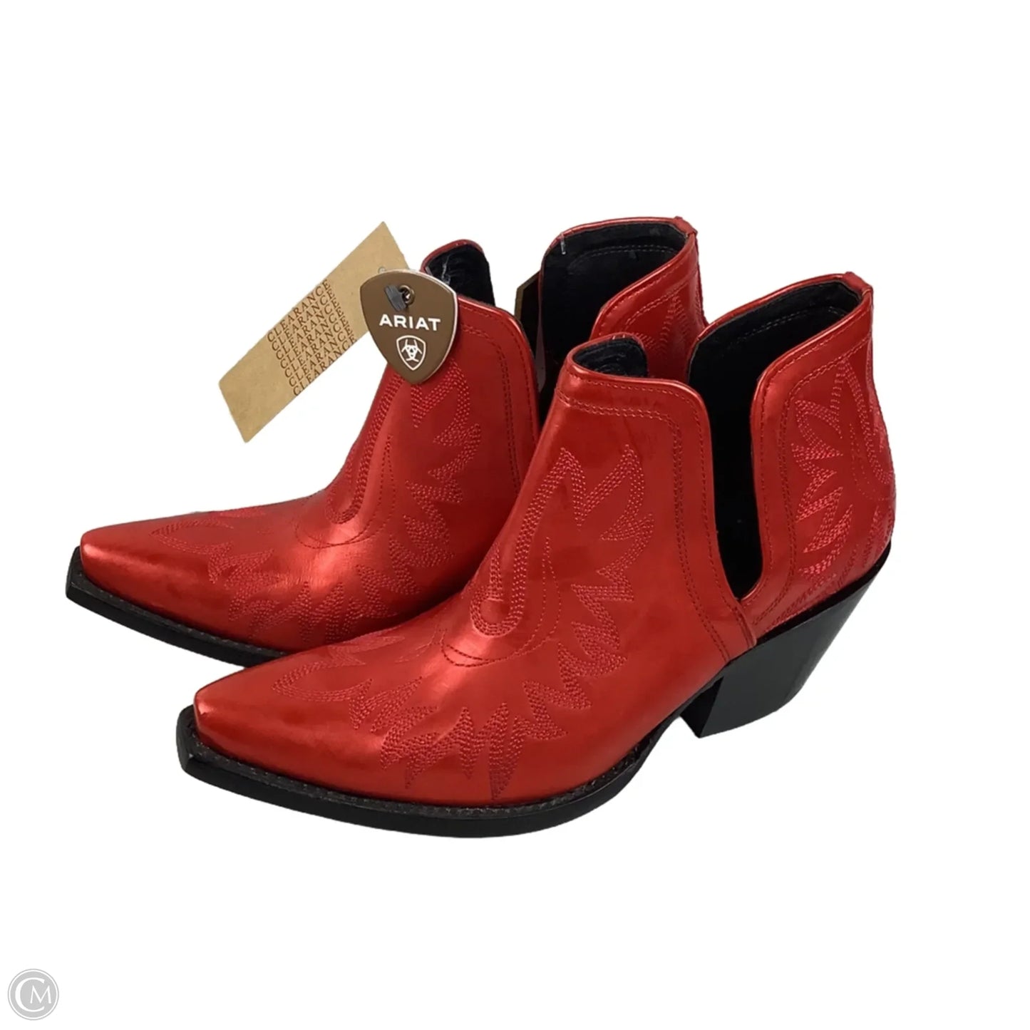Boots Western By Ariat In Red, Size: 9.5
