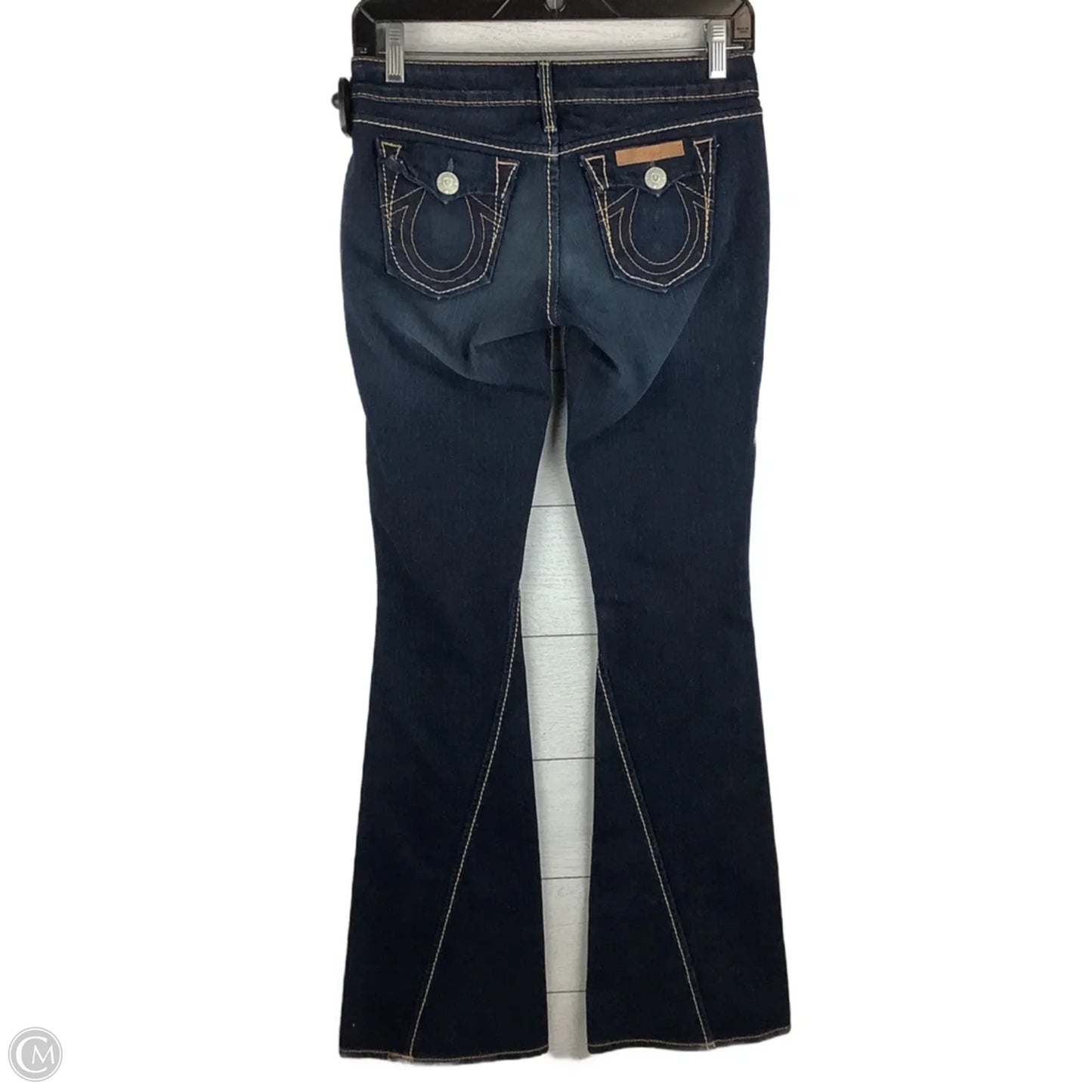 Jeans Boot Cut By True Religion In Blue Denim, Size: 2