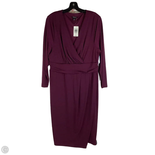 Dress Work By Torrid In Purple, Size: 1x