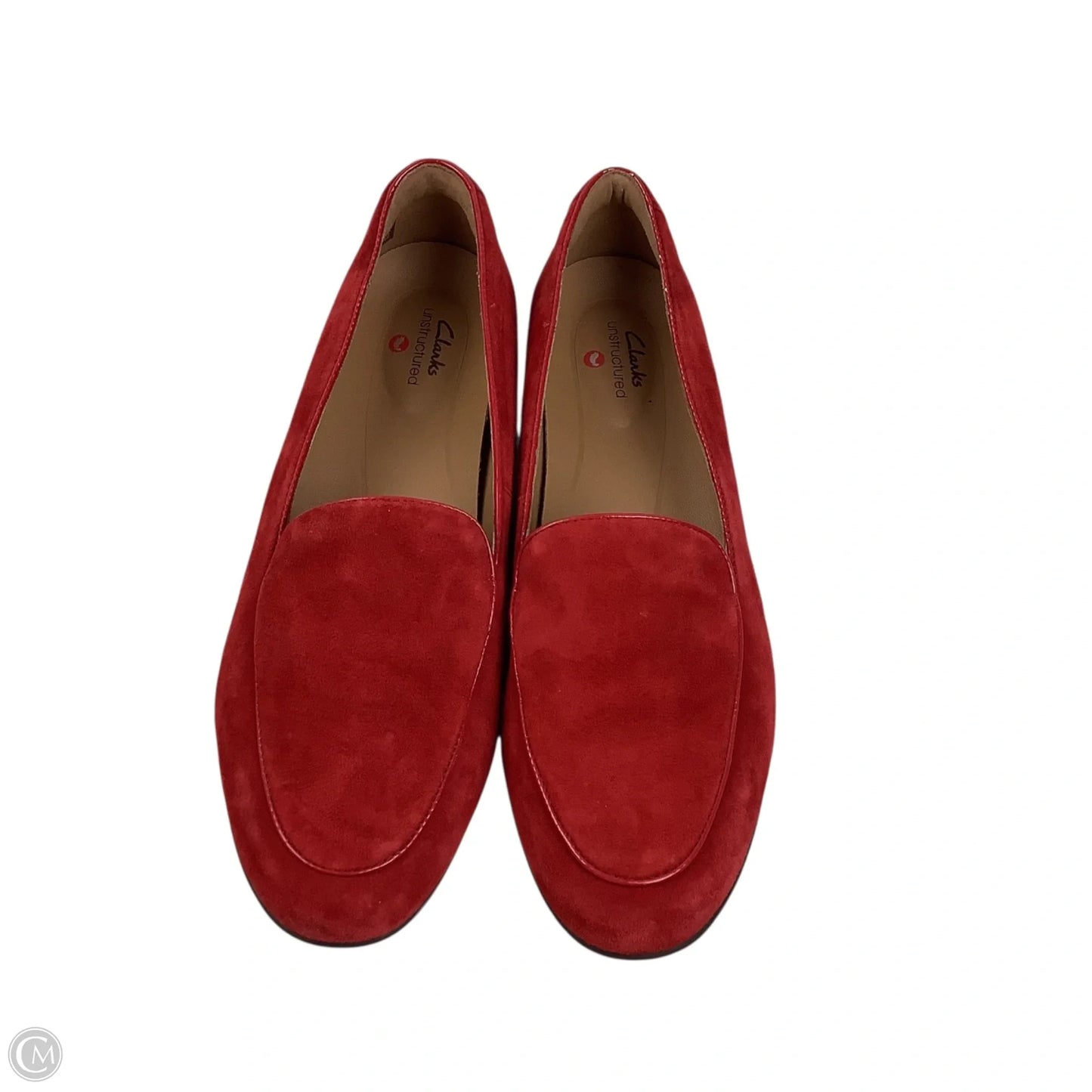 Shoes Heels Block By Clarks In Red, Size: 9.5