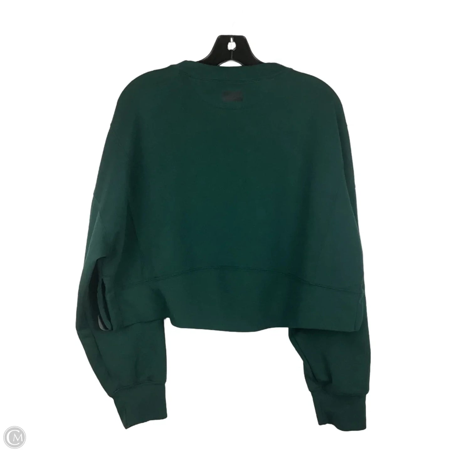 Athletic Sweatshirt Crewneck By Ypb In Green, Size: M