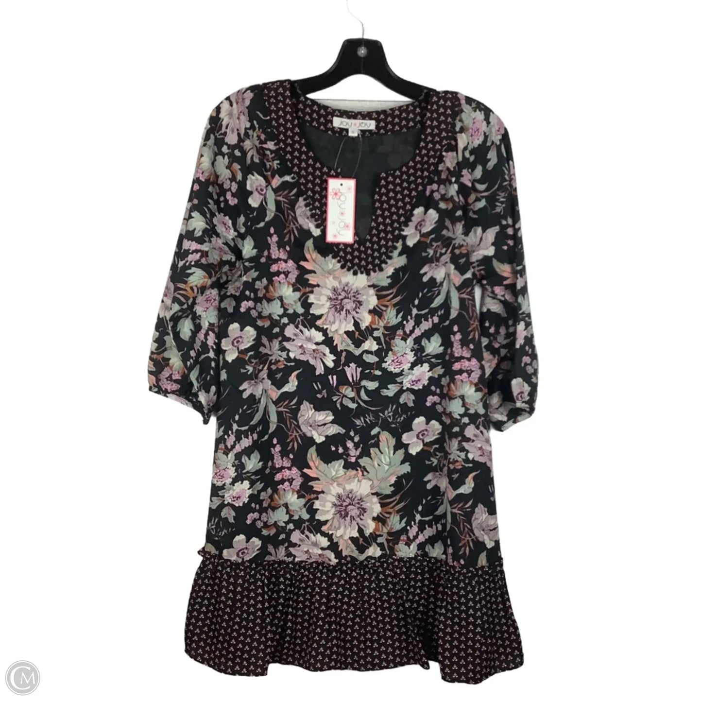 Dress Party Midi By Joy Joy In Black, Size: S