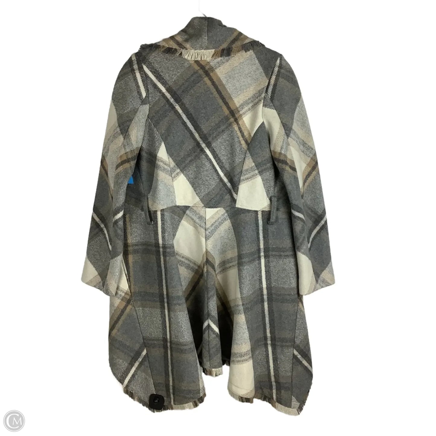 Coat Other By Bar Iii In Plaid Pattern, Size: S