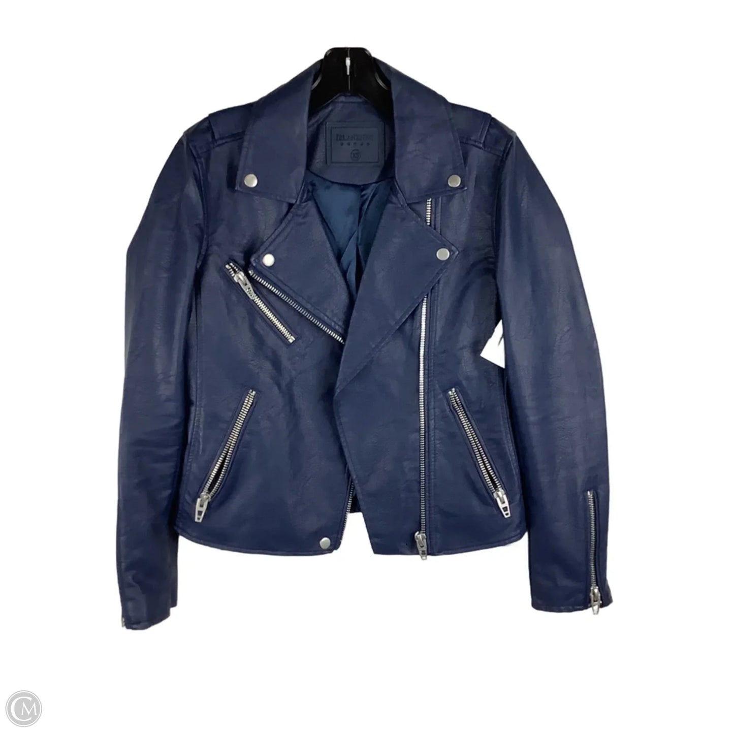 Jacket Moto By Blanknyc In Navy, Size: Xs