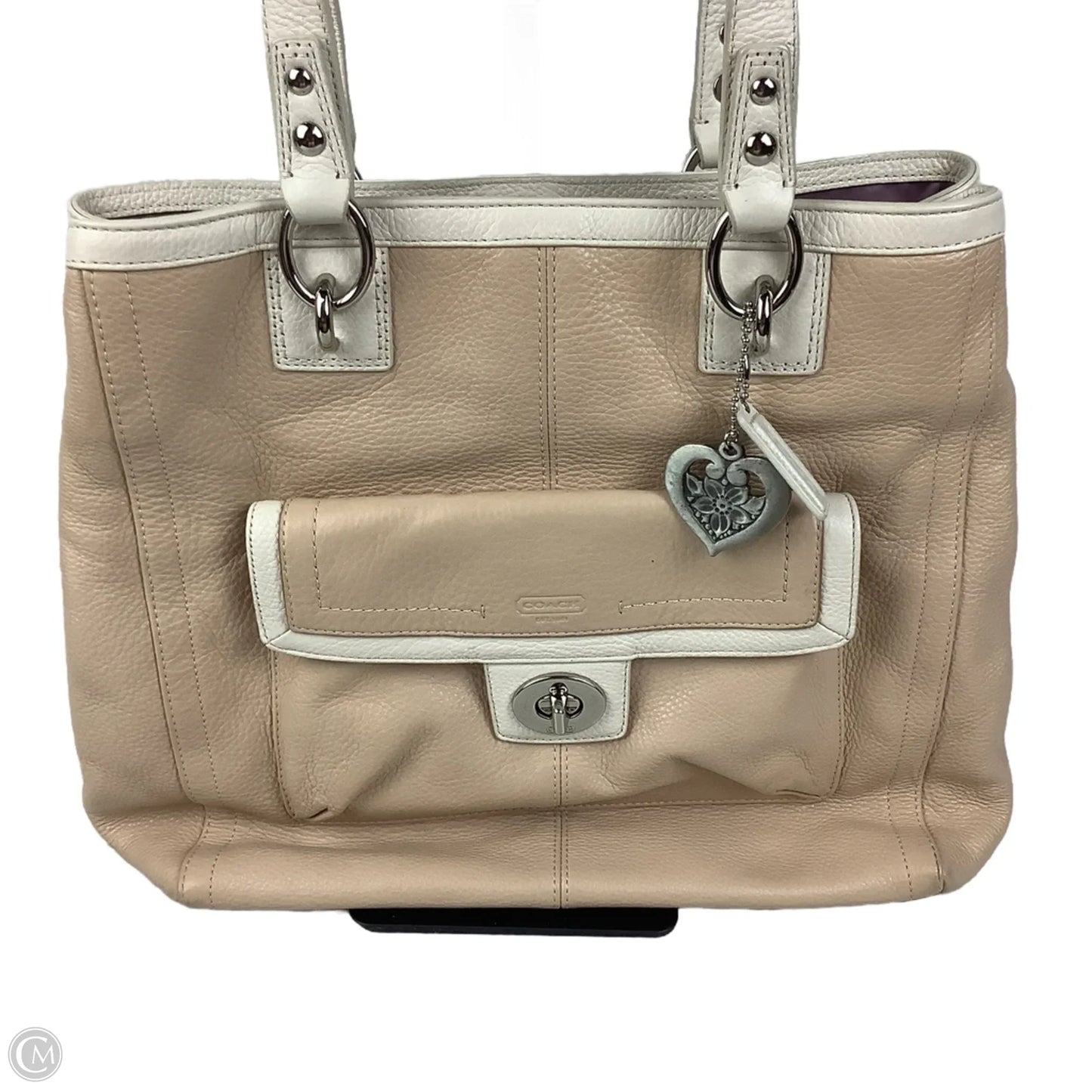 Handbag Designer By Coach, Size: Medium