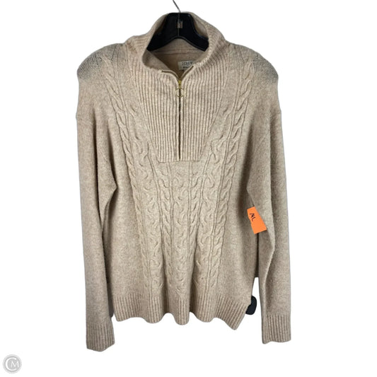 Sweater By J. Crew In Tan, Size: S