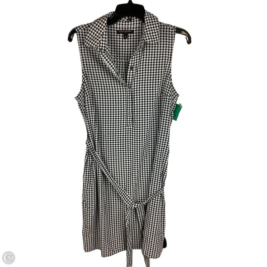 Dress Work By Banana Republic In Black & White, Size: 8