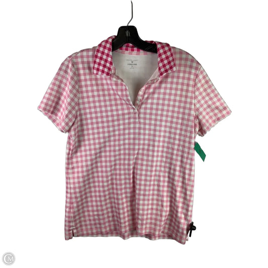 Top Short Sleeve By Draper James In Pink, Size: M