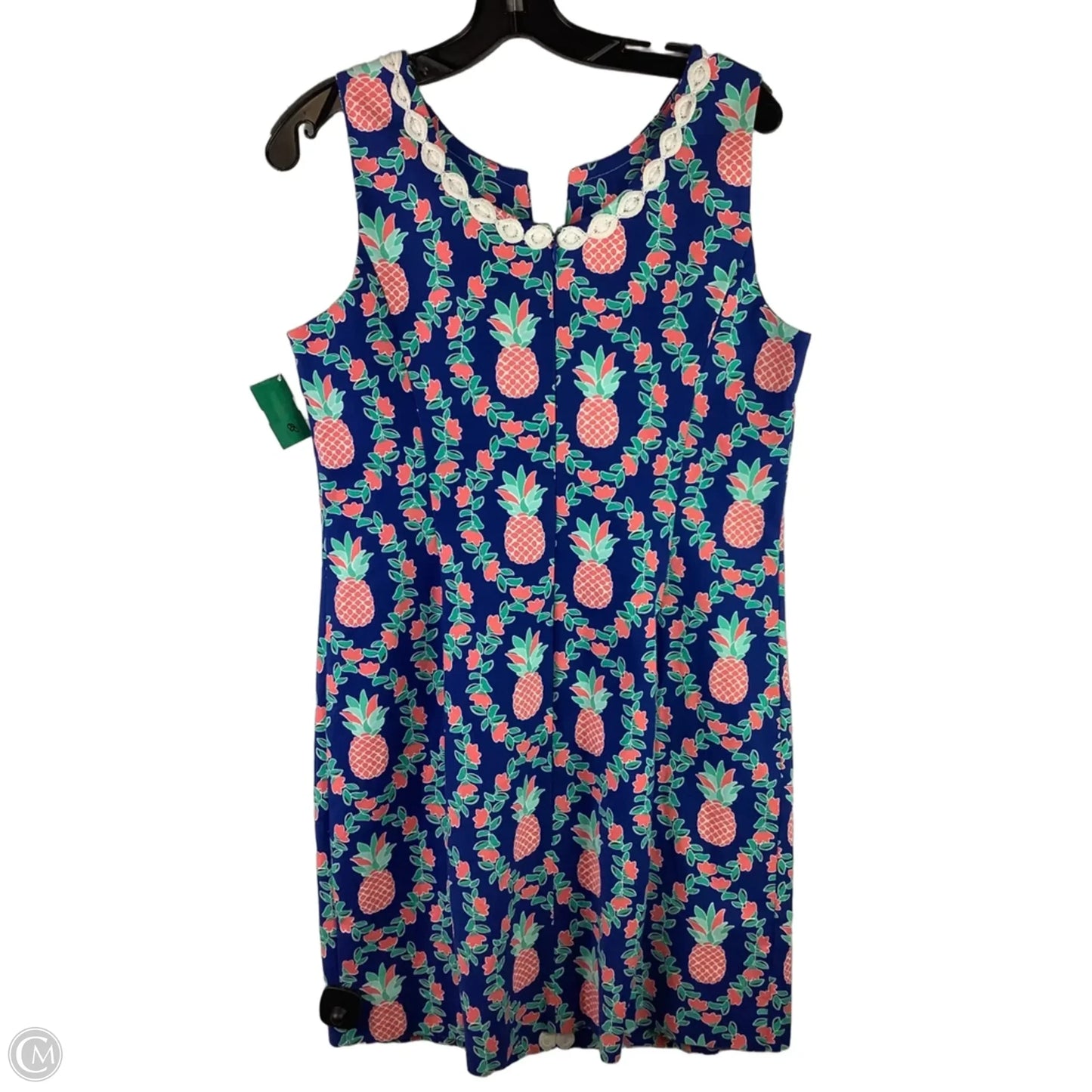 Dress Work By Crown And Ivy In Blue & Pink, Size: 12