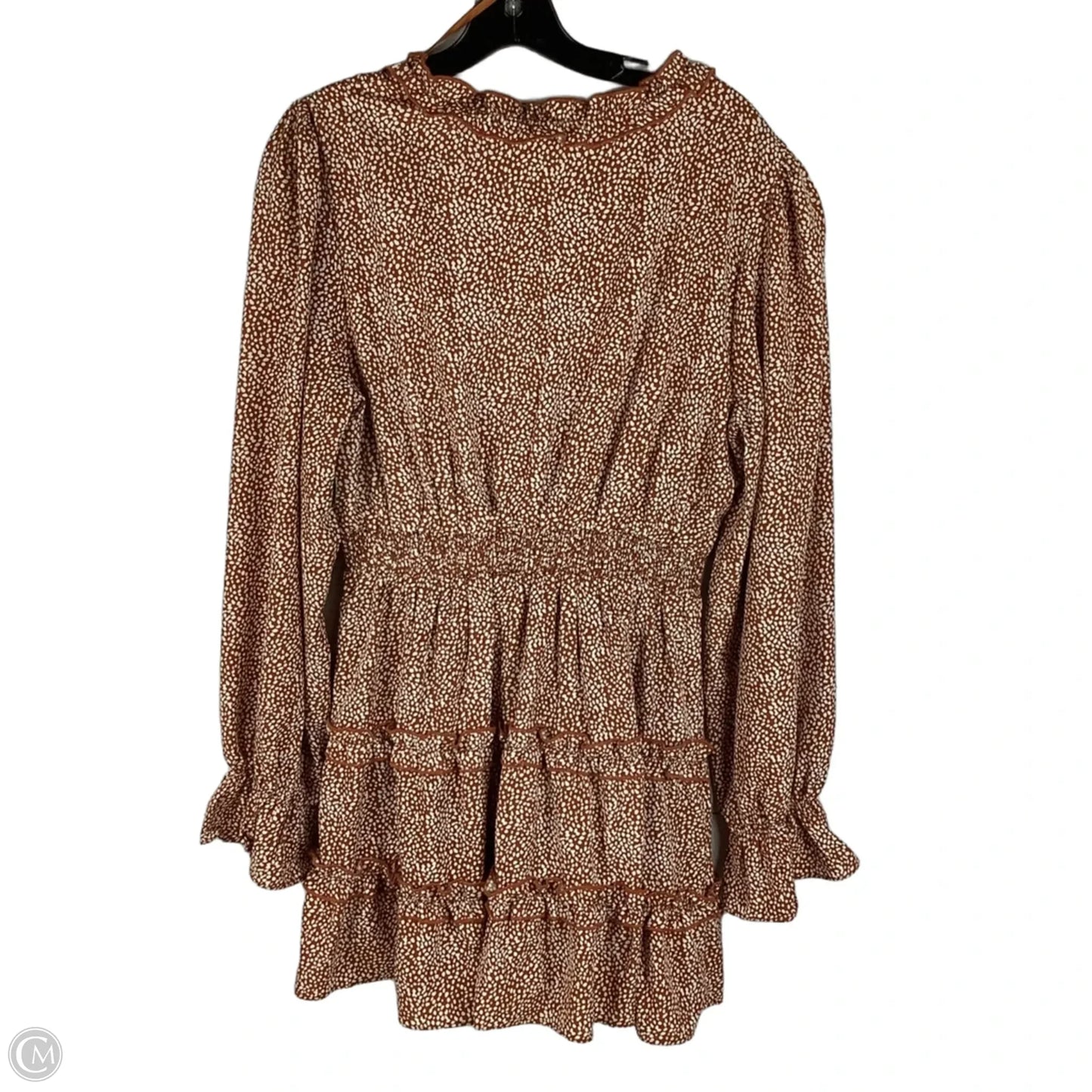 Dress Party Midi By New In In Brown, Size: L