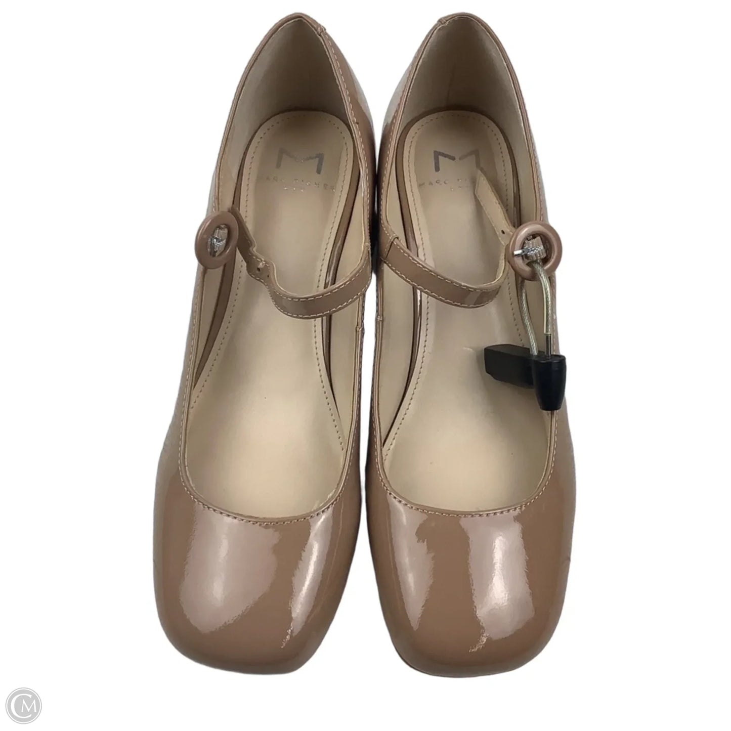 Shoes Heels Block By Marc Fisher In Tan, Size: 7
