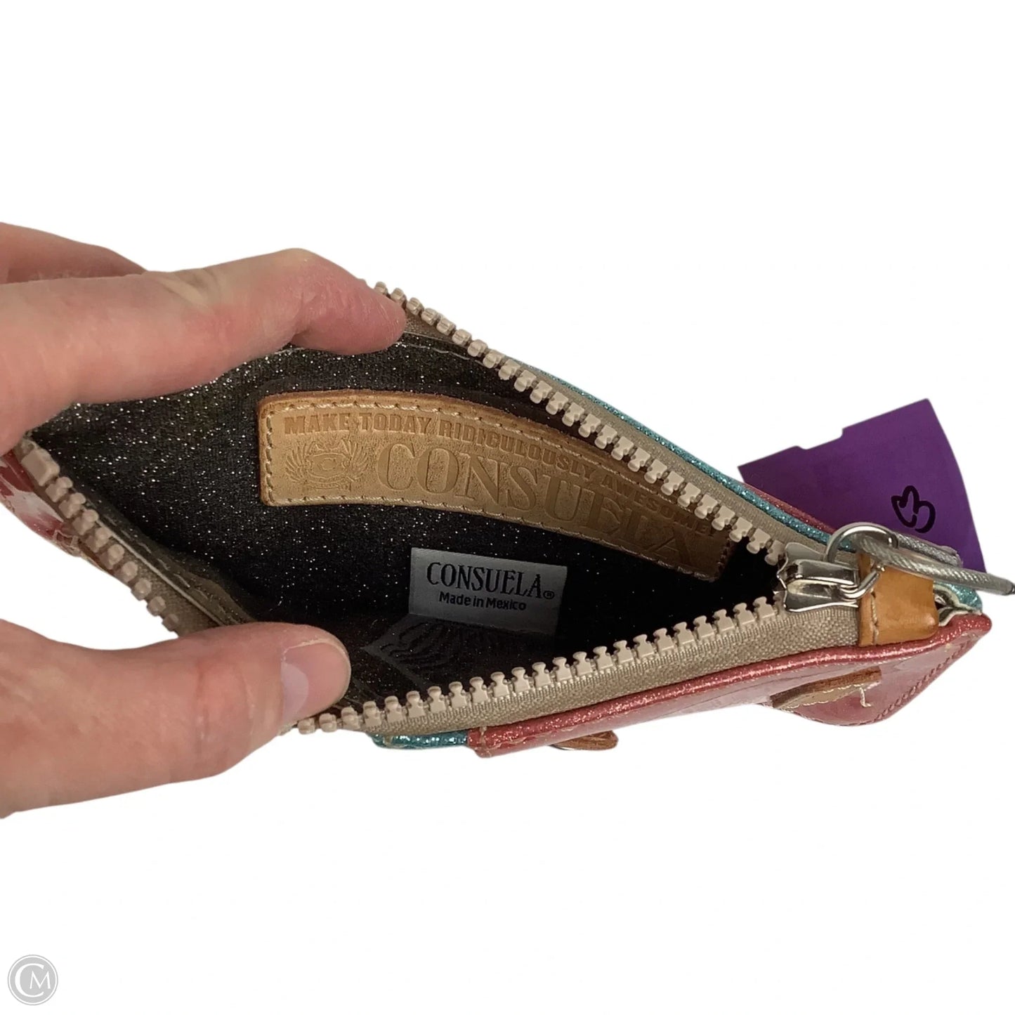 Wallet Leather By Consuela, Size: Medium