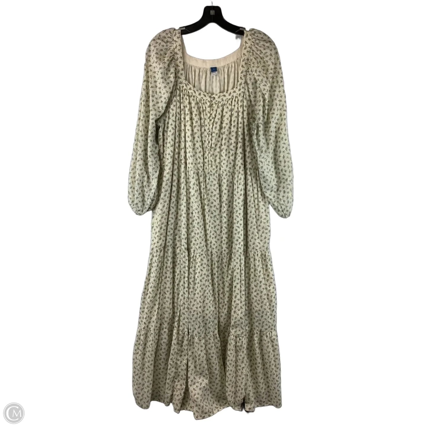Dress Party Long By Old Navy In Cream, Size: Xl