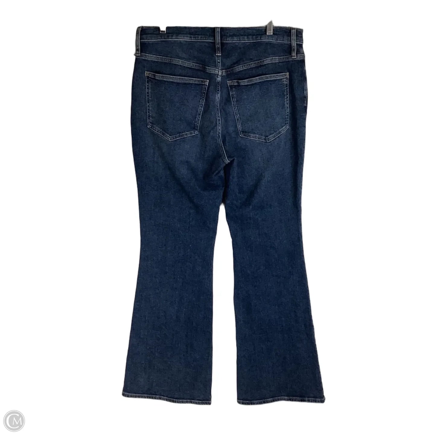 Jeans Flared By Madewell In Blue Denim, Size: 14 (32)