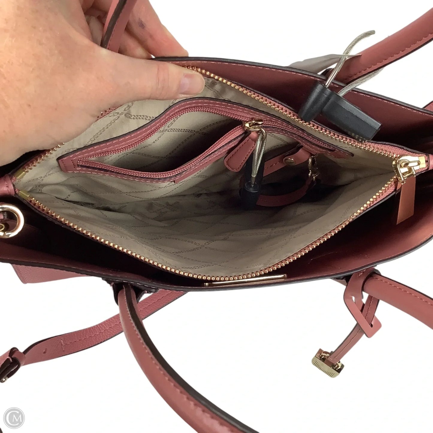 Crossbody Designer By Michael Kors, Size: Medium