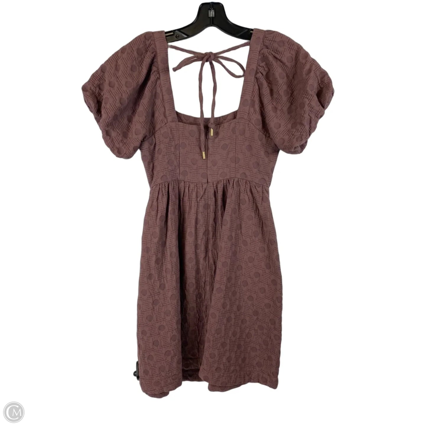 Dress Party Midi By Madewell In Purple, Size: Xs