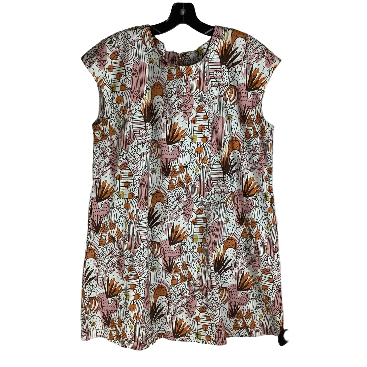 Dress Party Long By Cmc In Orange & Pink, Size: L