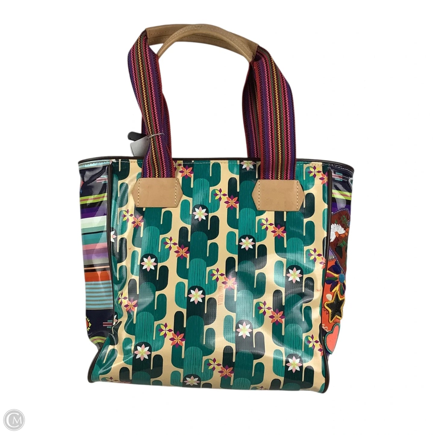 Tote Leather By Consuela, Size: Large