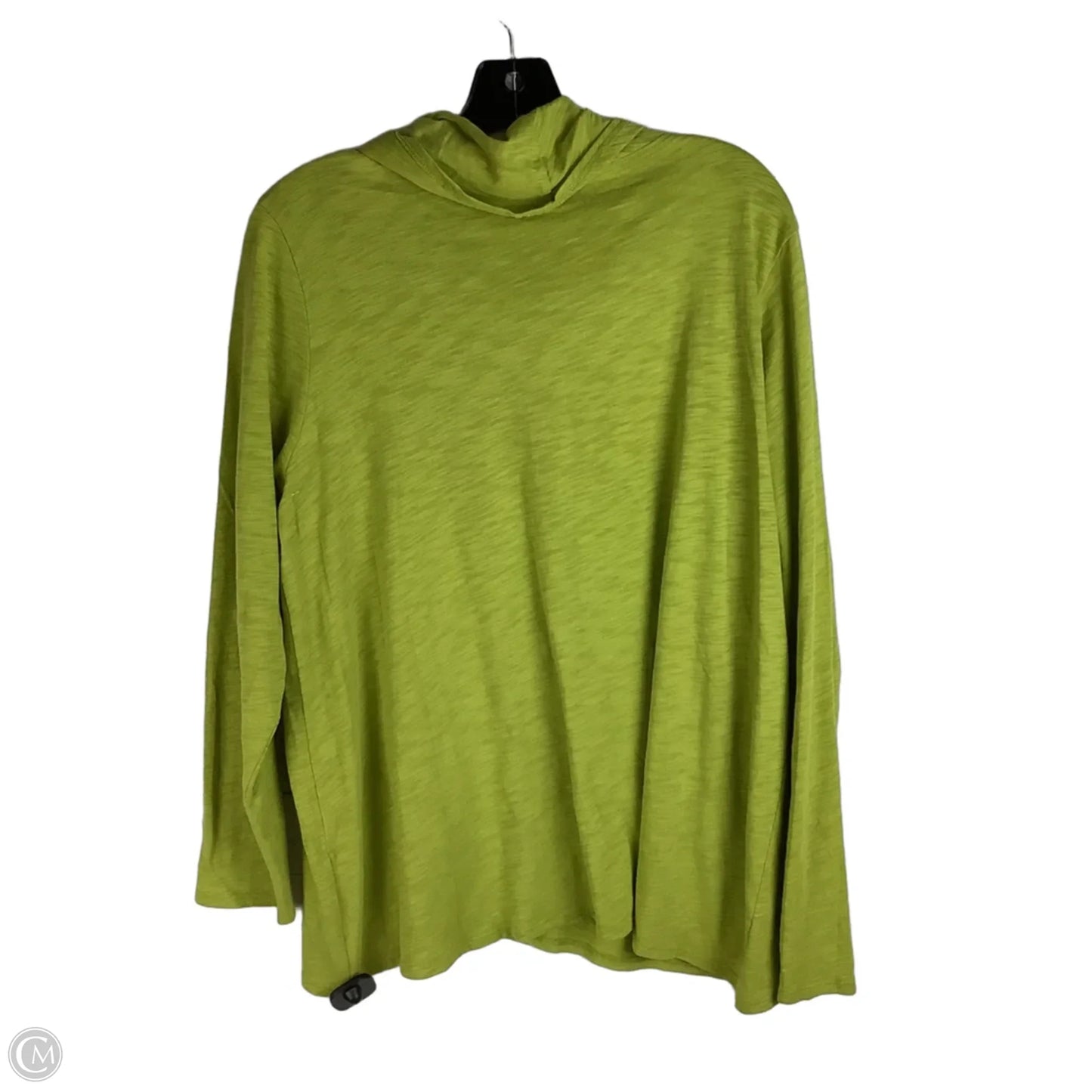 Top Long Sleeve By Habitat In Green, Size: L
