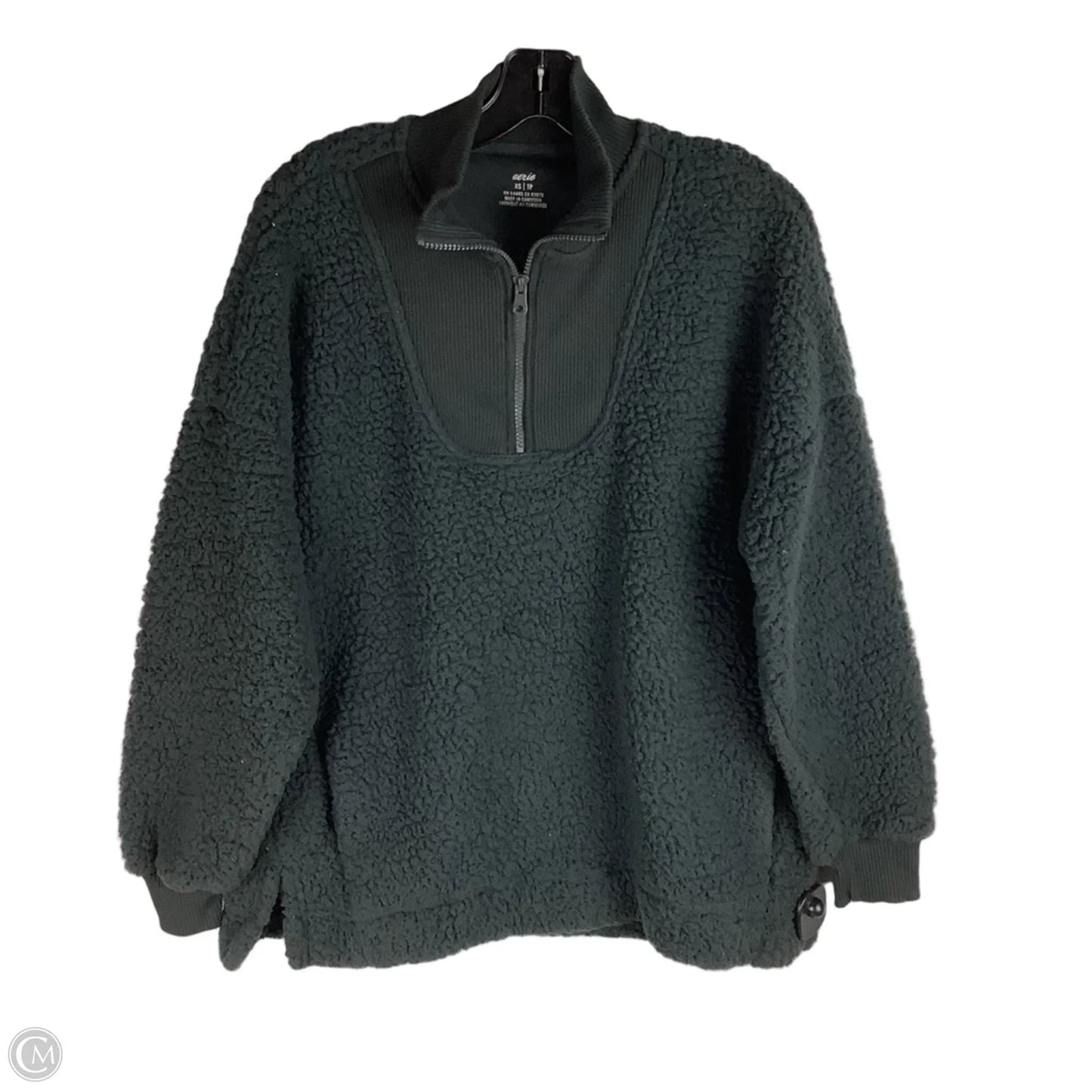 Jacket Fleece By Aerie In Grey, Size: Xs