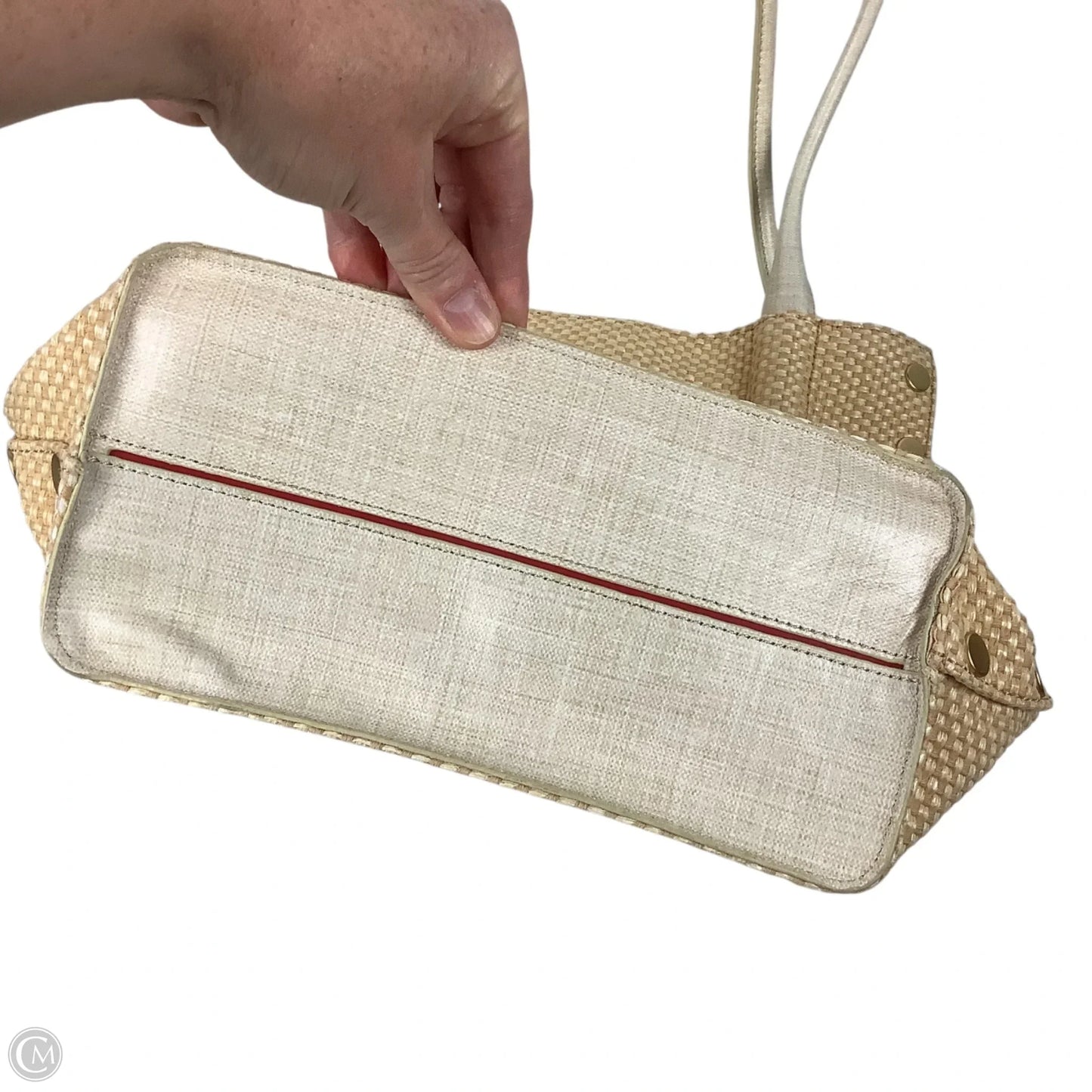 Handbag Leather By Hammitt, Size: Medium