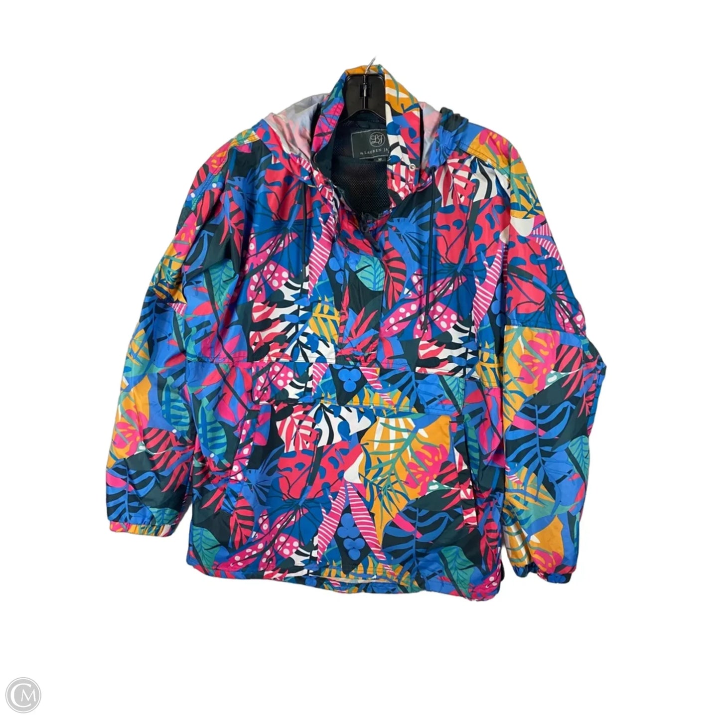 Jacket Utility By Lauren James In Floral Print, Size: M