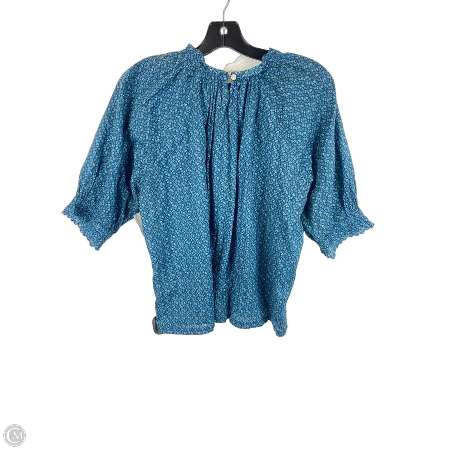 Top Short Sleeve By Cma In Navy, Size: S