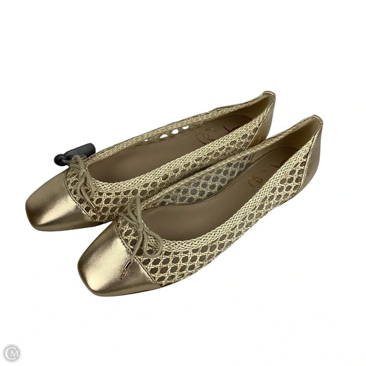 Shoes Flats By Sam Edelman In Gold, Size: 8