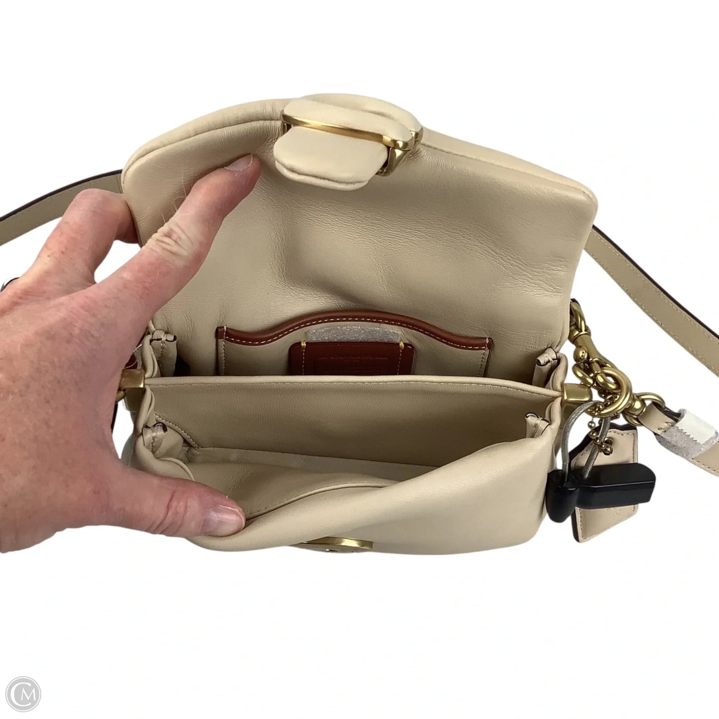 Crossbody Designer By Coach, Size: Small