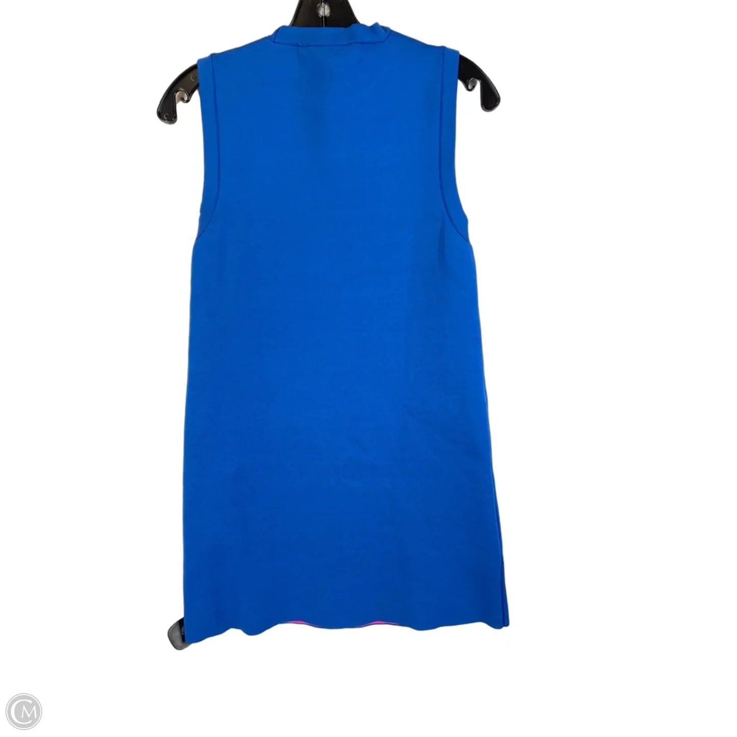 Dress Work By Zara In Blue & Pink, Size: S