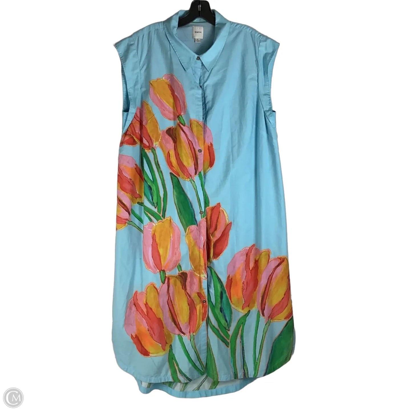 Dress Party Long By Maeve In Floral Print, Size: Xl
