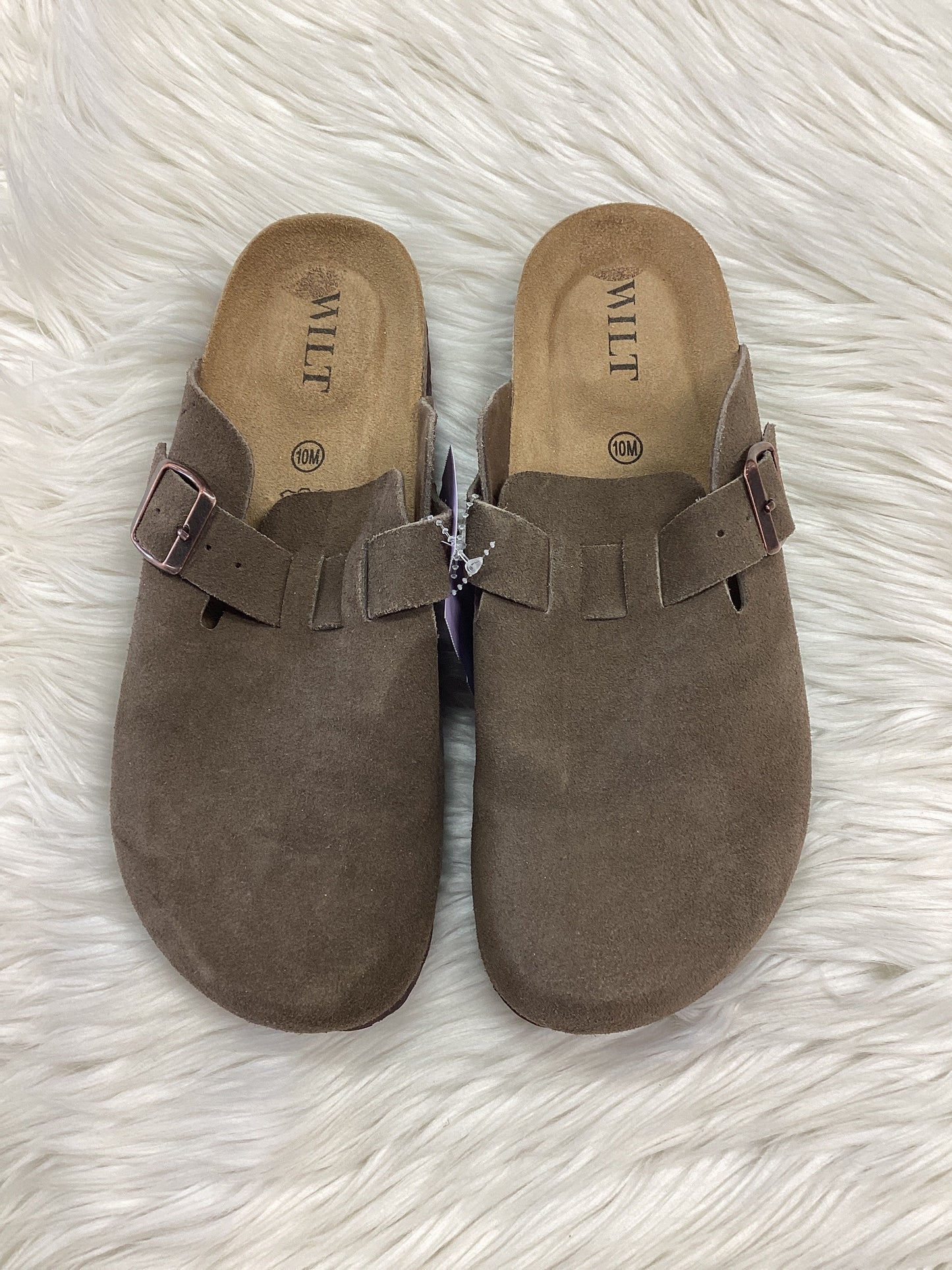 Shoes Flats By Wilt In Brown, Size:10