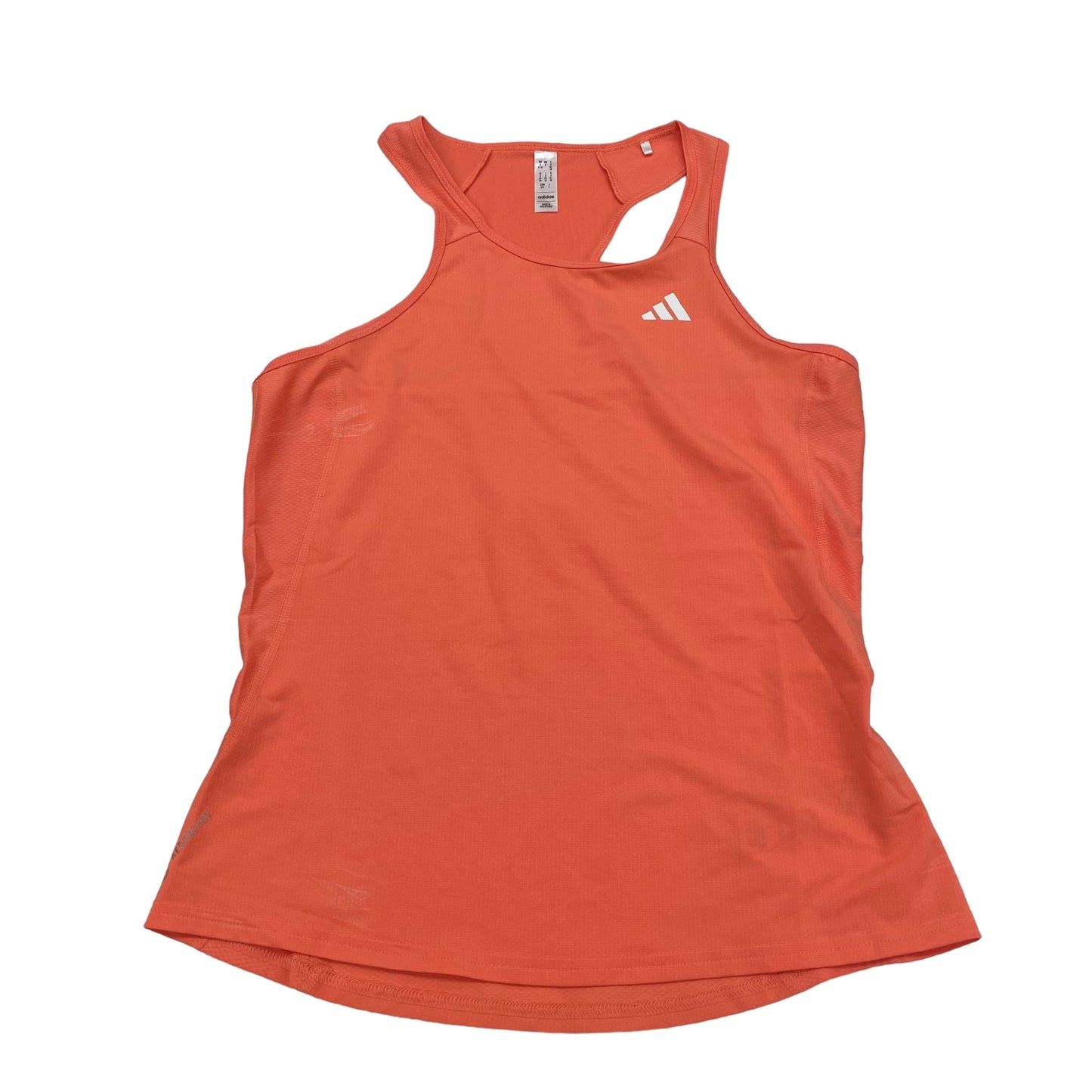 ORANGE ADIDAS ATHLETIC TANK TOP, Size S