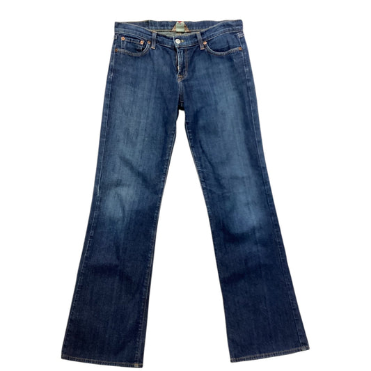 Jeans Boot Cut By Lucky Brand In Blue Denim, Size:8