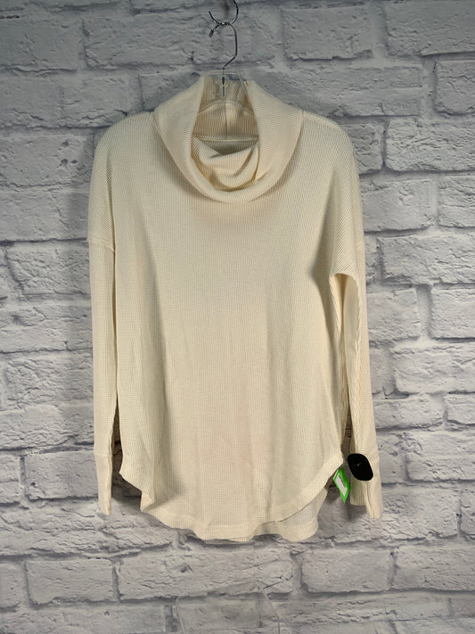 Cream Top Long Sleeve Maeve, Size S