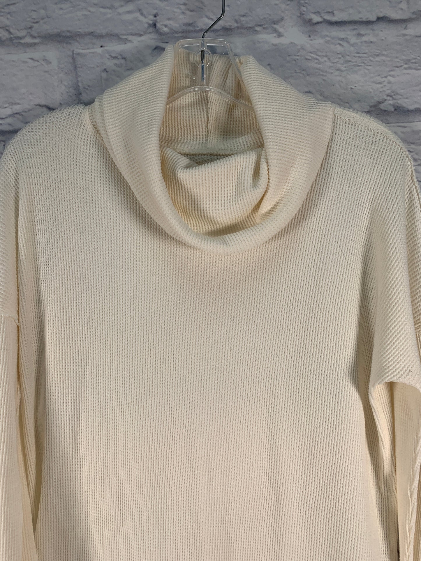 Cream Top Long Sleeve Maeve, Size S